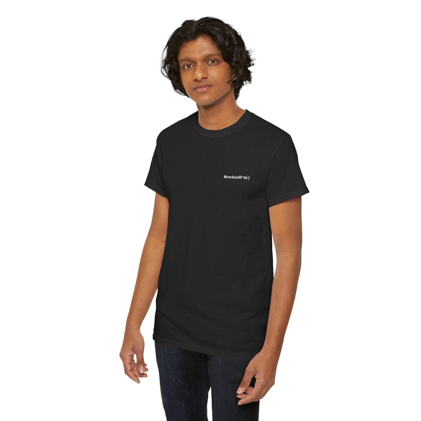 #trackandfr*ak Unisex Tee - Inspire Your Journey, Casual Wear, Gift for Him/Her, Running Inspiration, Everyday Comfort
